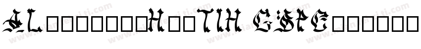 ALibabapuHuiTIH GBPC字体转换